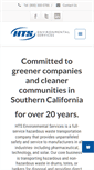 Mobile Screenshot of htsenvironmental.com